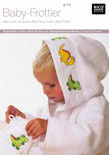 Livret à broder Rico Design - N°116 - Baby Towel